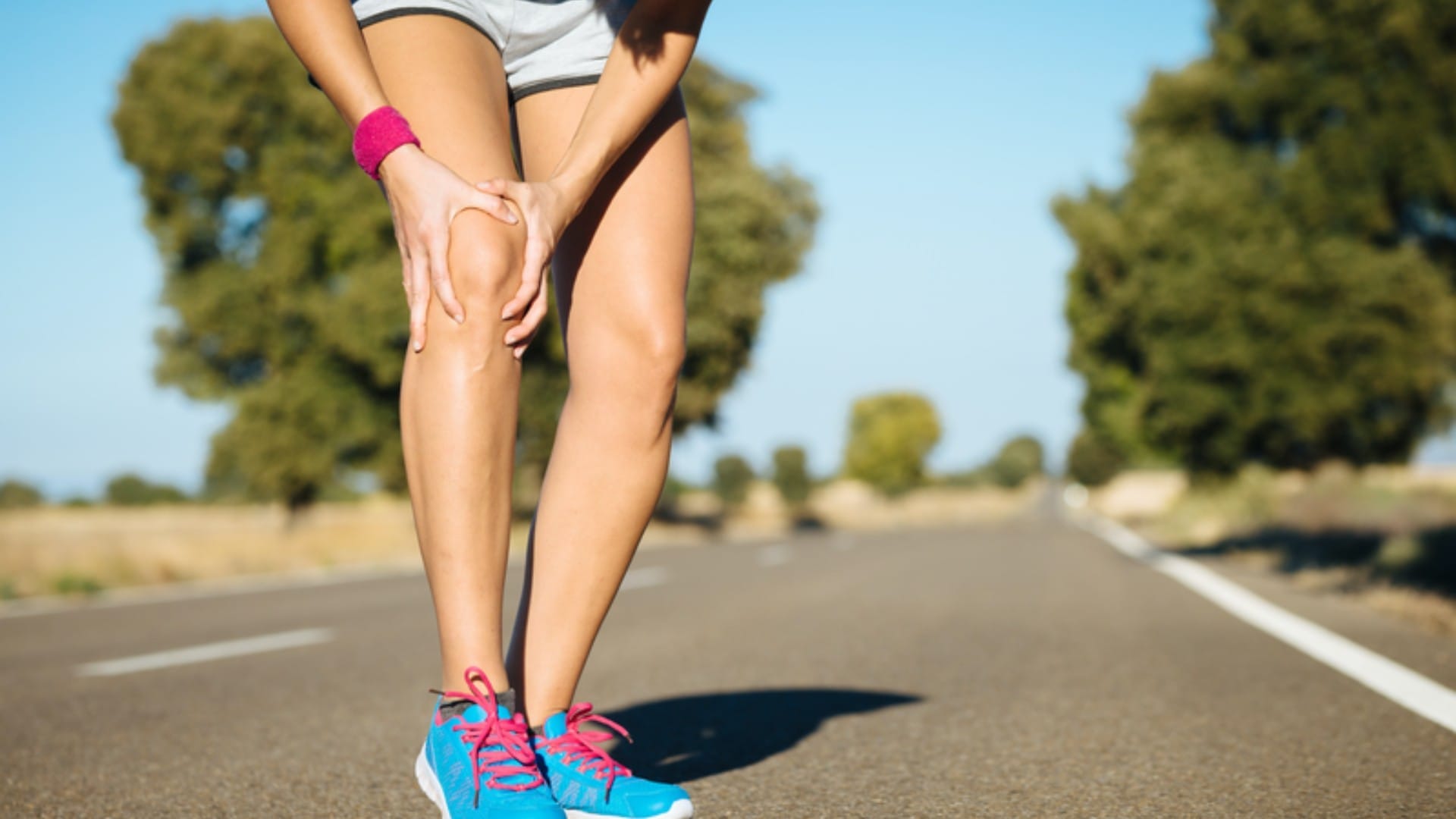 Runner with pain