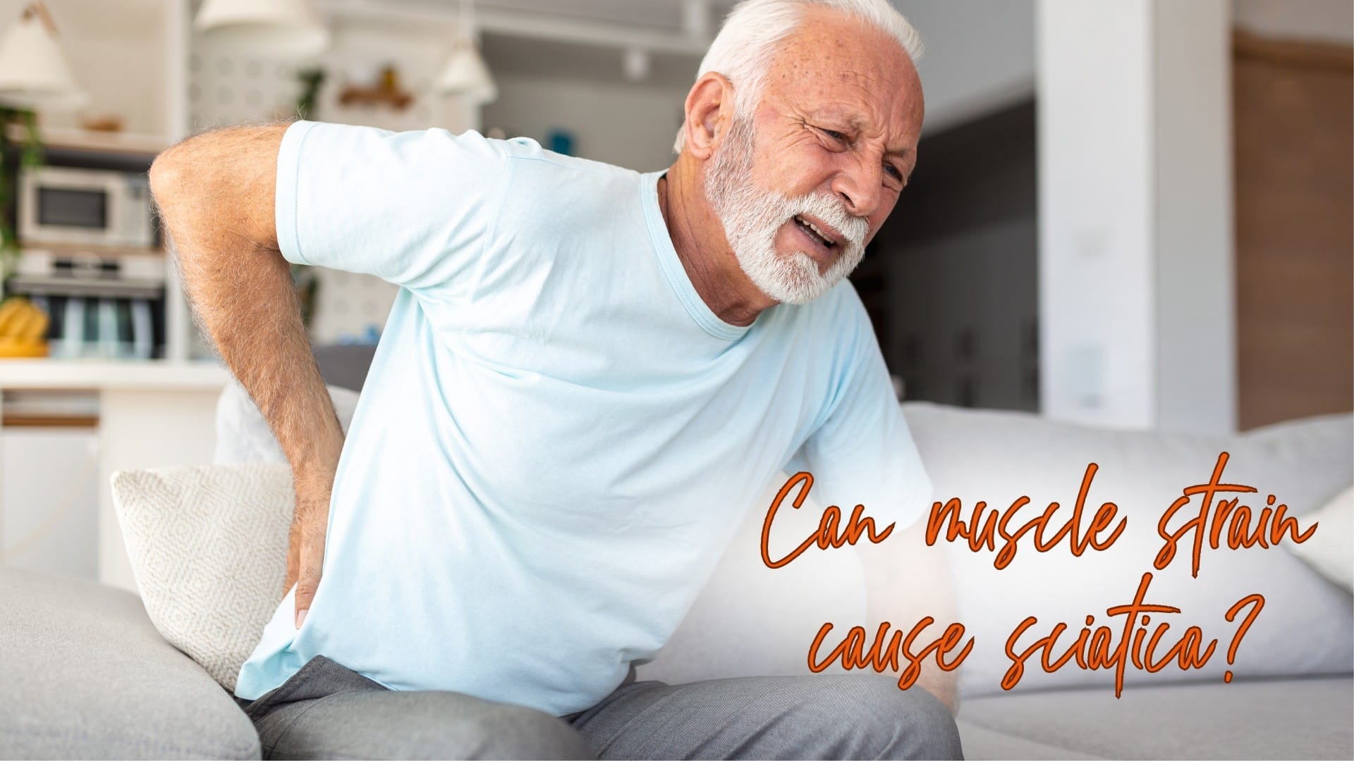 can muscle strain cause sciatica