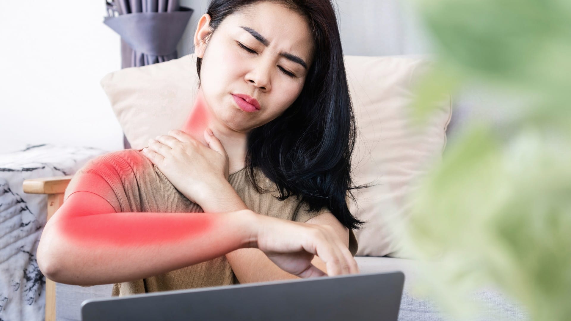Nerve compression or irritation